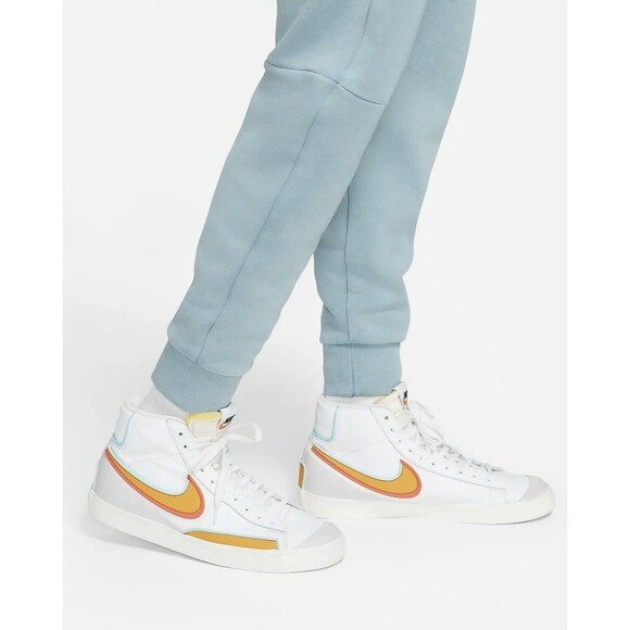 Nike Tech Fleece Washed Jogger Pants Mens Size Large CZ9918-424 Cerulean NWT New - Picture 4 of 5